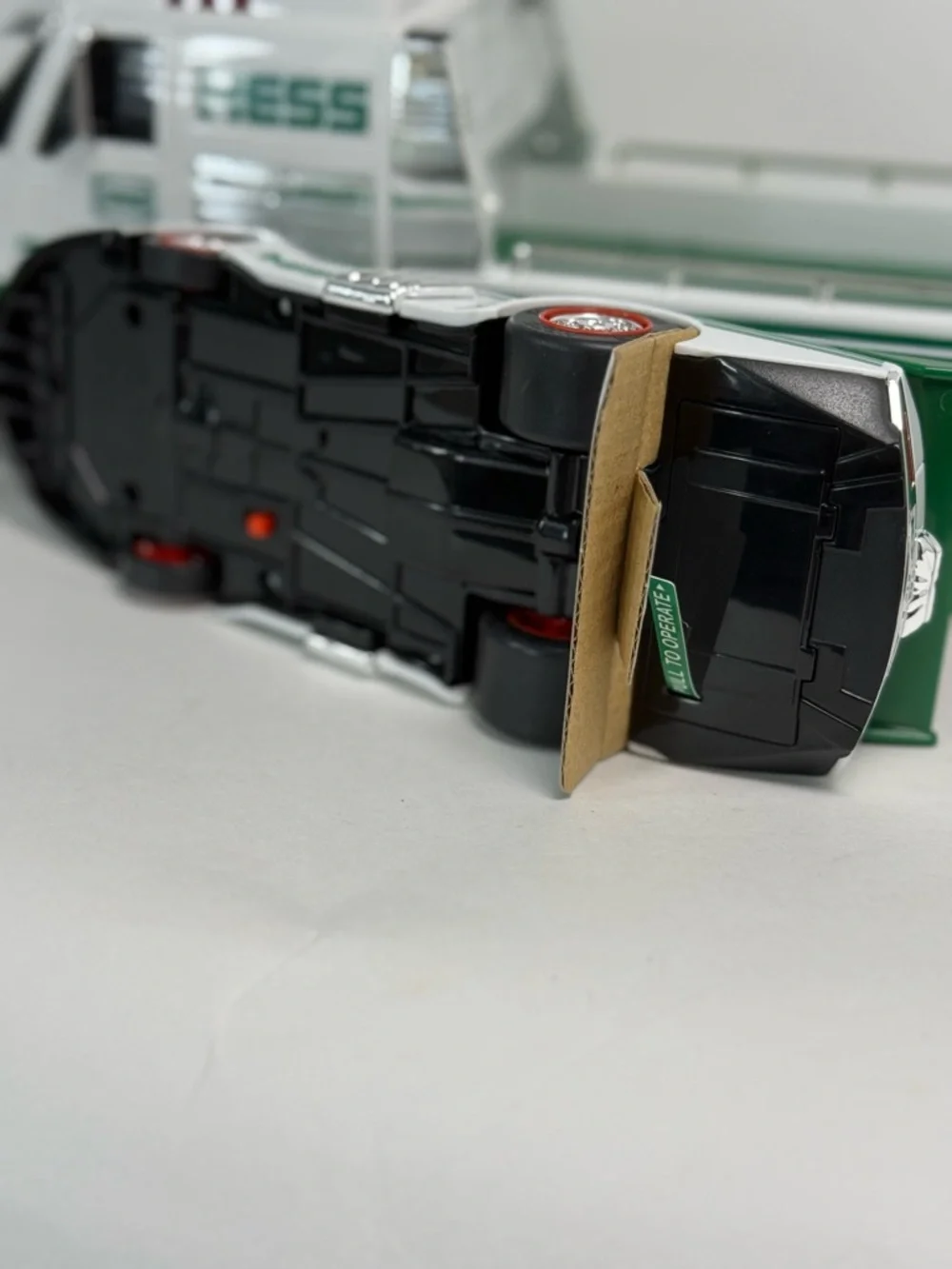 Hess Toy Truck & Dragster Wheelie Popping LED Lights Race Sounds 2016 NIB